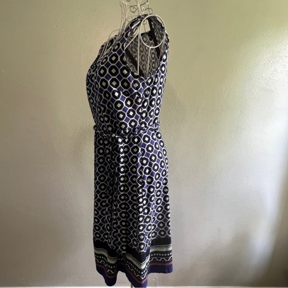 Talbot’s sleeveless dress w/ matching waist tie. Sz MP. Preowned. Like new. - Picture 2 of 8